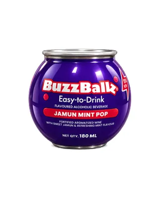 BuzzBallz Jamun Mint POP BuzzBallz bottle