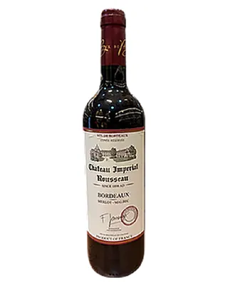 Chateau Bor Merlot Chateau bottle