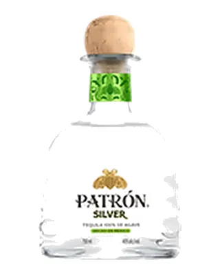 Patron Silver Patron bottle
